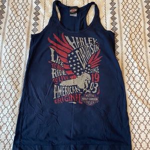 Harley Davidson Manitowoc, WI Eagle tank top M